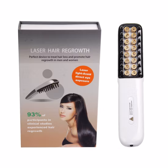 Traitement anti-chute de cheveux Peigne laser Produits de croissance rapide des cheveux Équipement de beauté utile